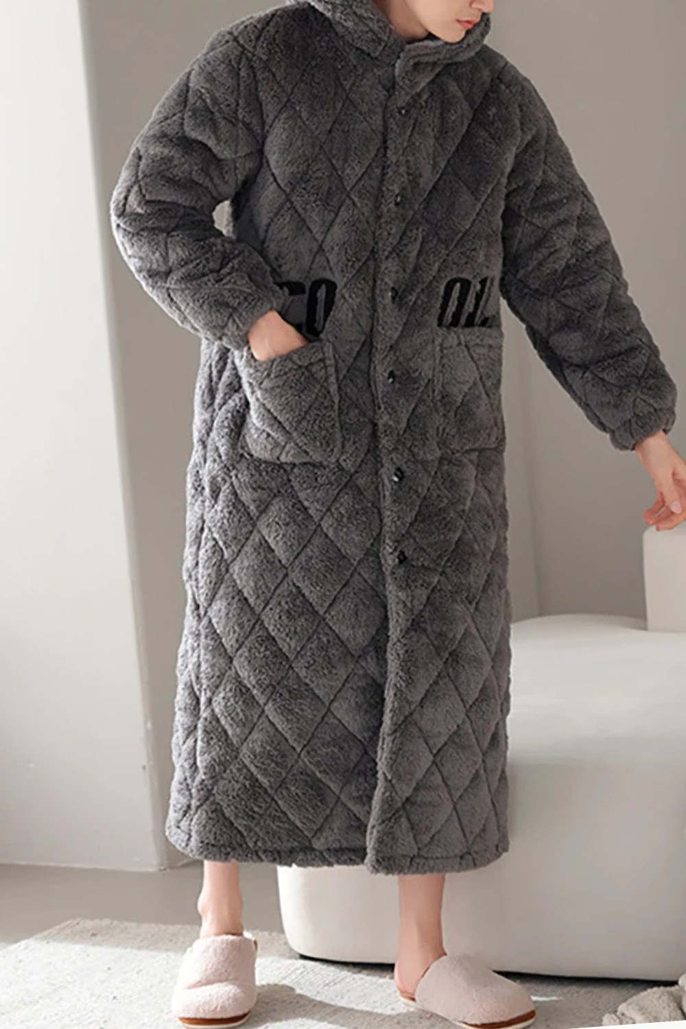 Peignoir Homme | Plaid