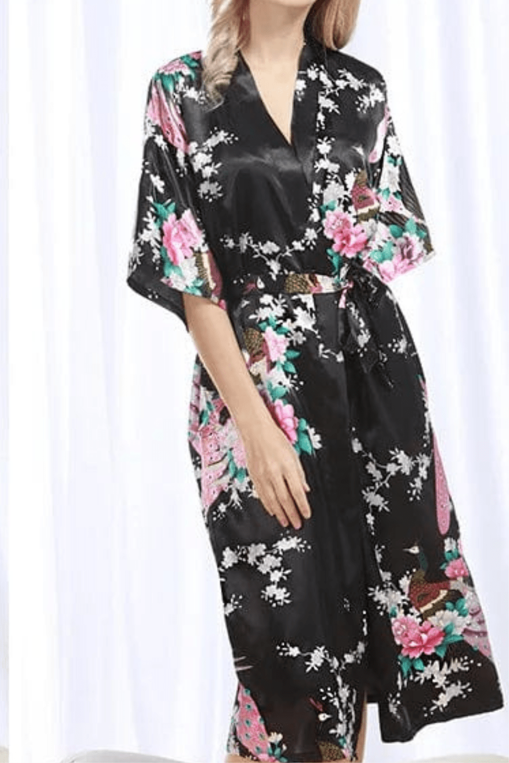 kimono femme soie