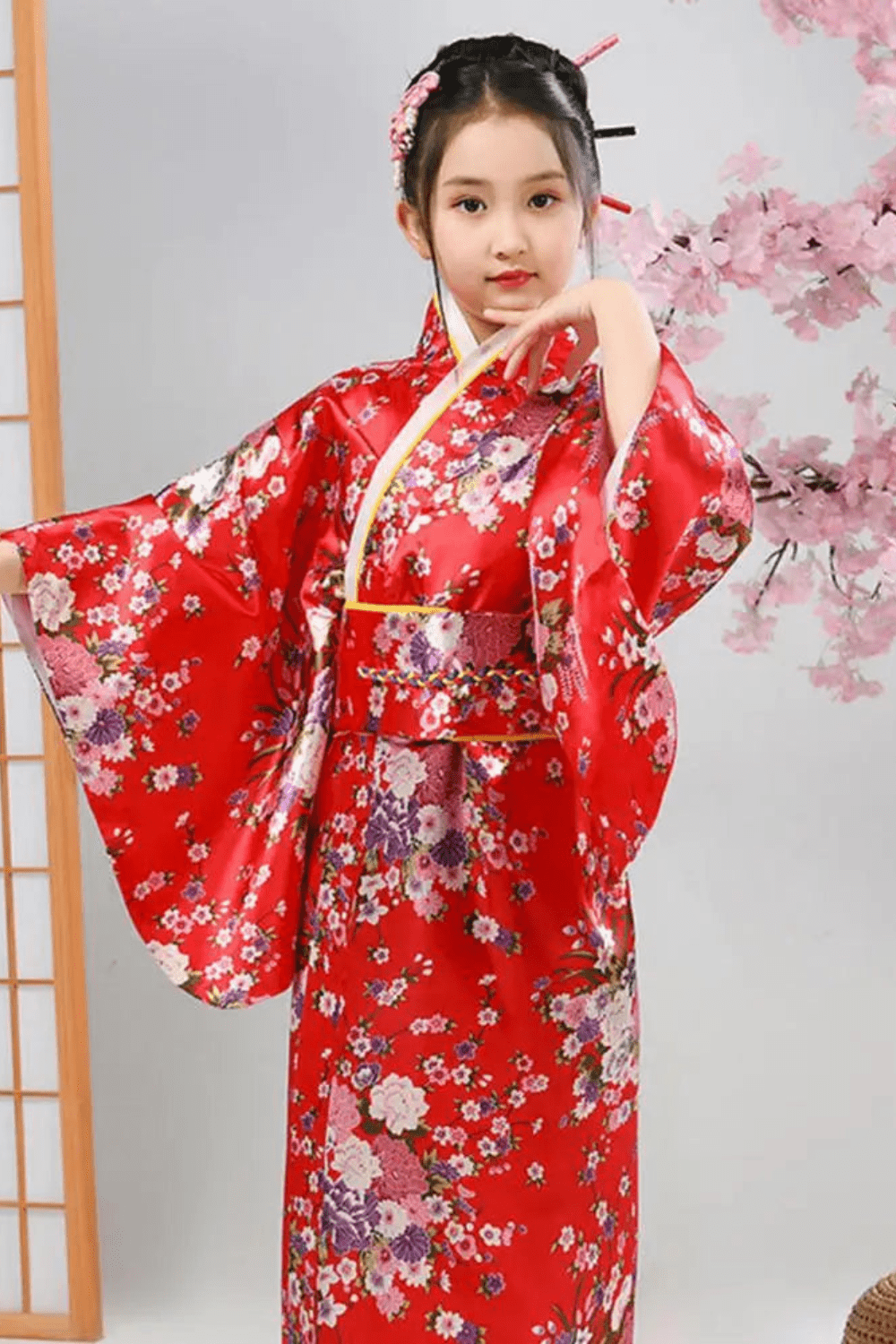 Kimono | Fillette Rouge / 150CM