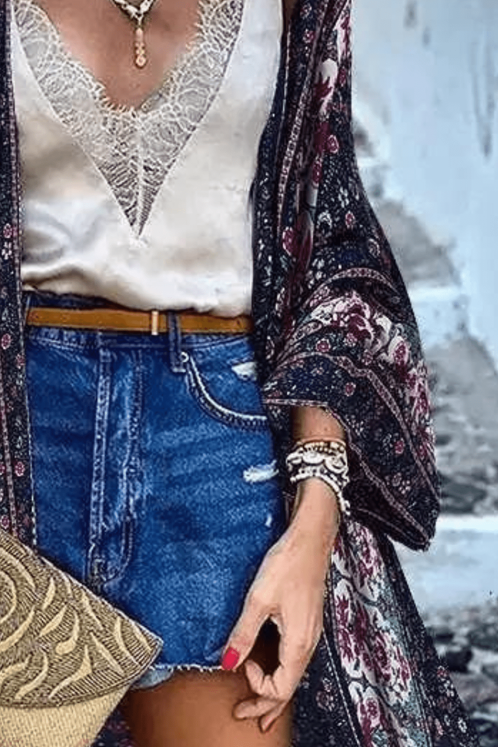 kimono moderne femme