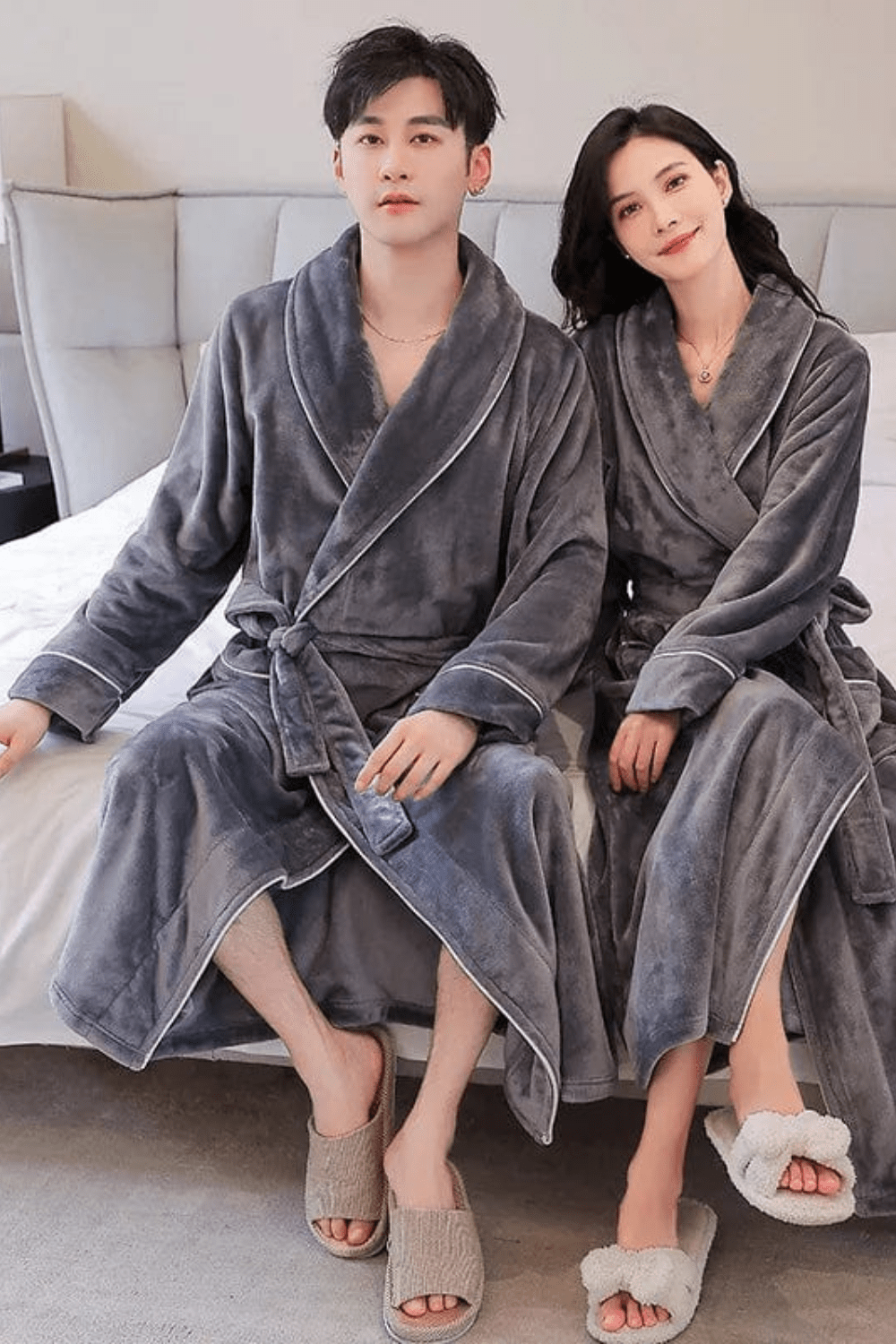 peignoir de bain coton homme