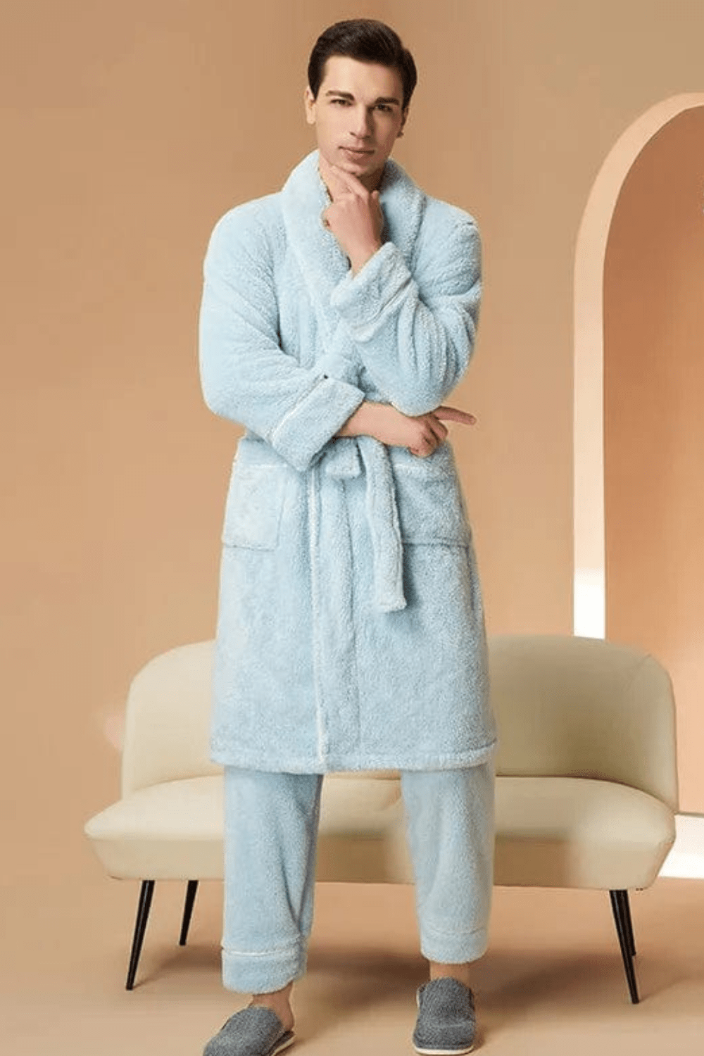 peignoir interieur homme