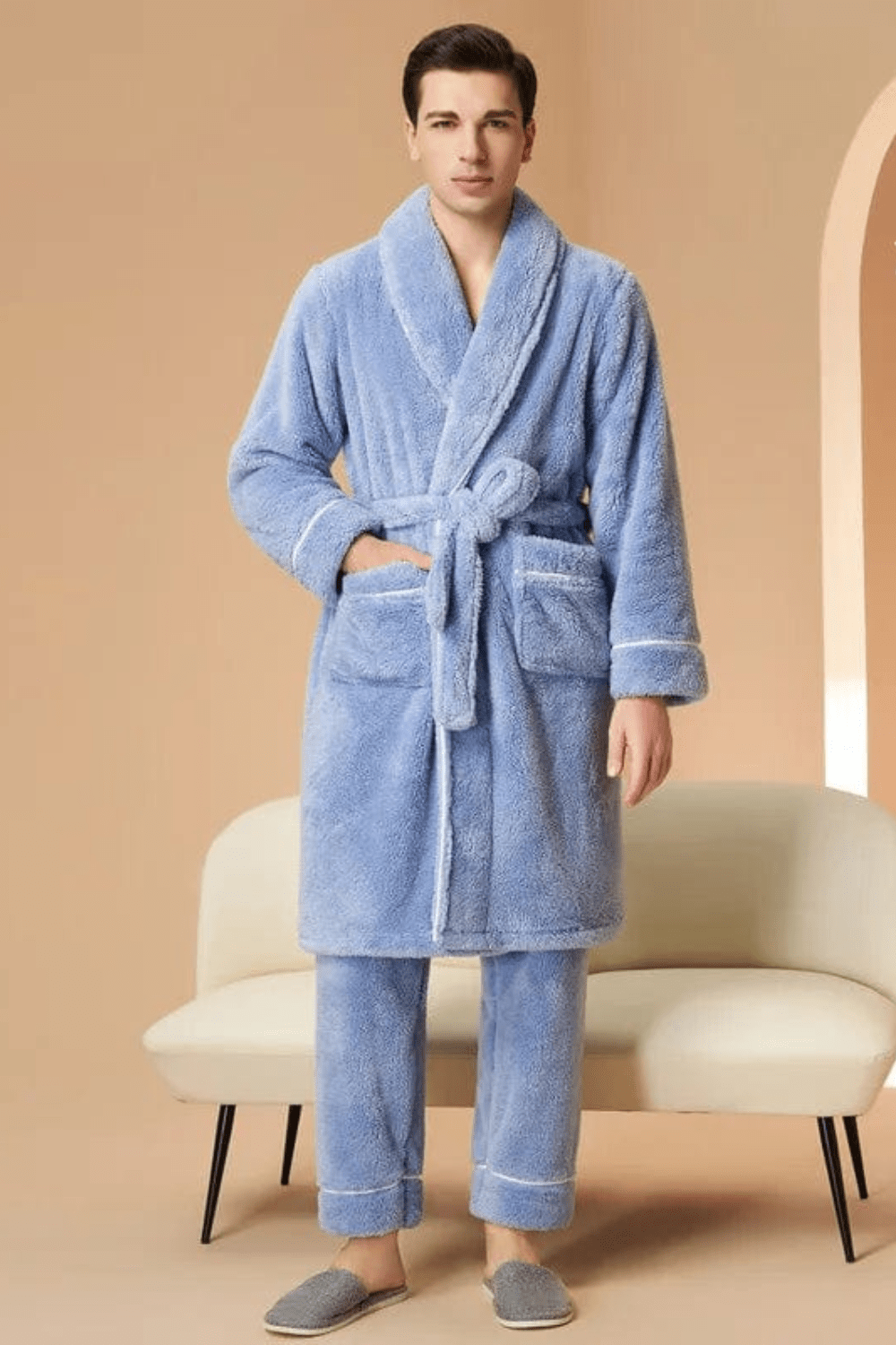 peignoir interieur homme