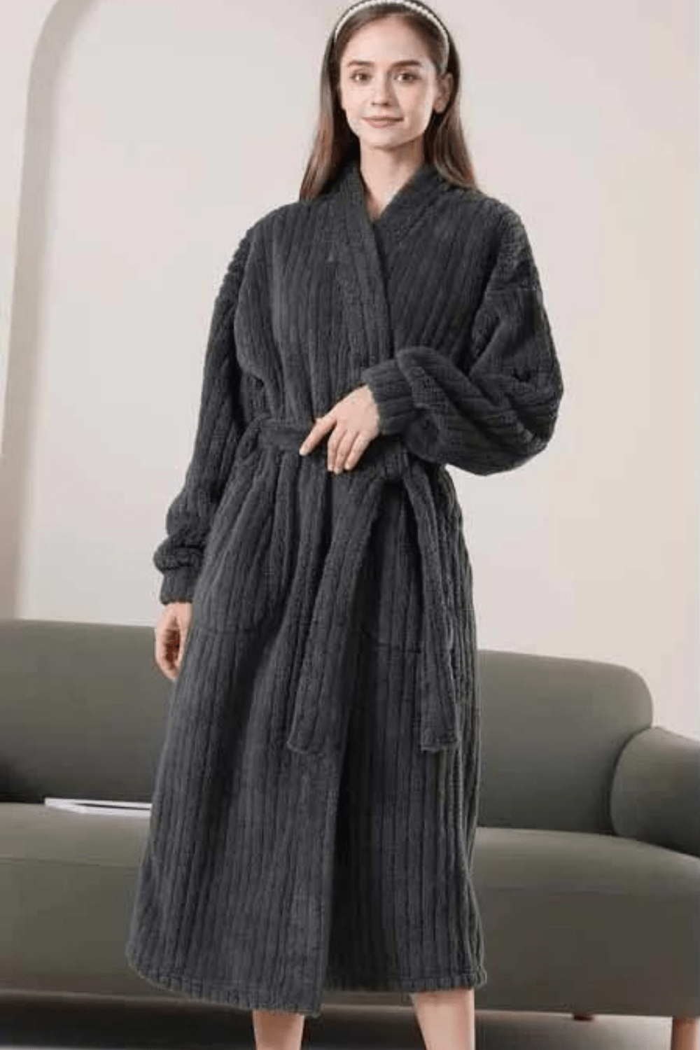 peignoir de bain luxe femme