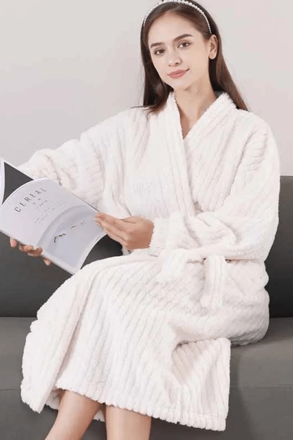 Peignoir de Bain Luxe Femme La Maison du Peignoir