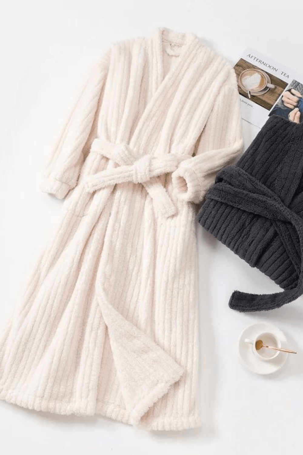 peignoir de bain luxe femme