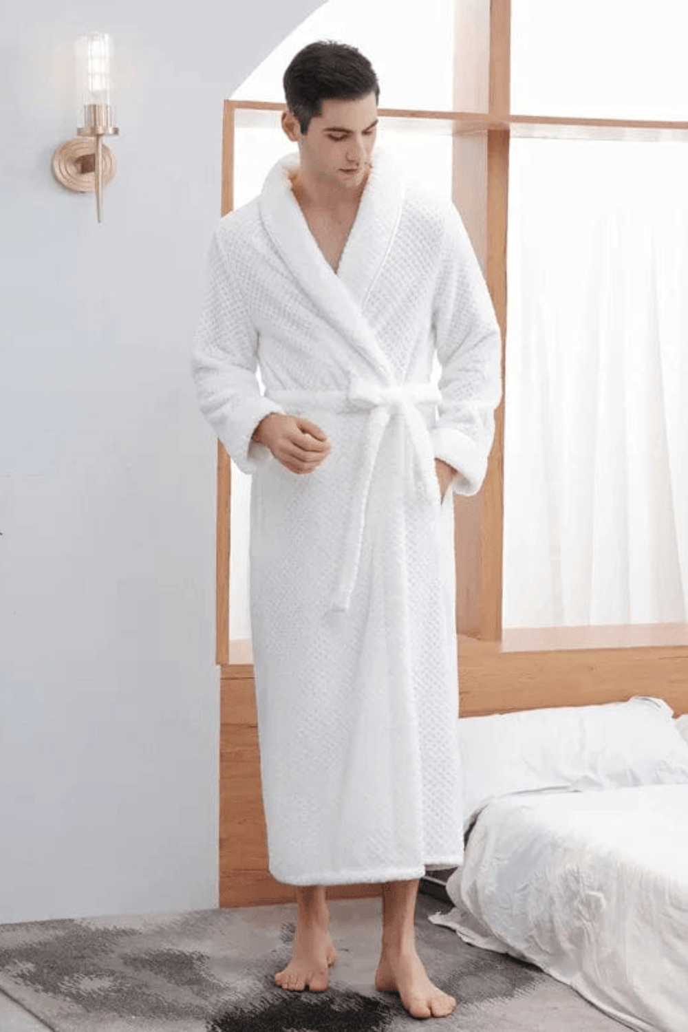 peignoir de chambre homme