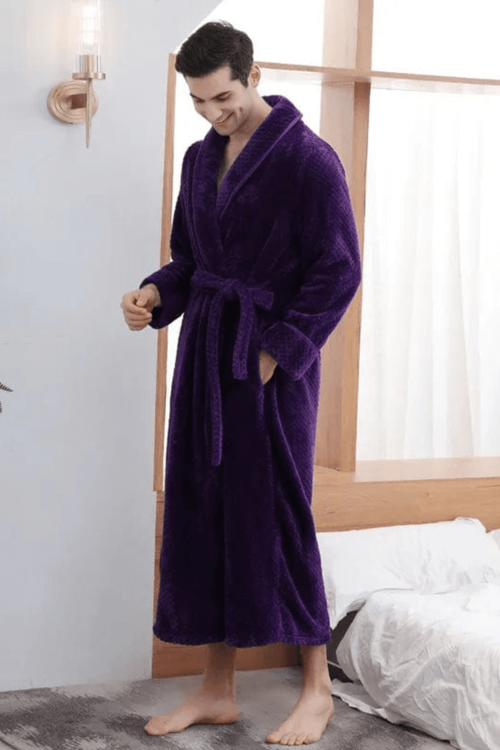 peignoir de chambre homme