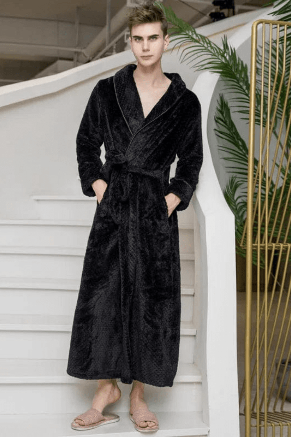 peignoir de chambre homme