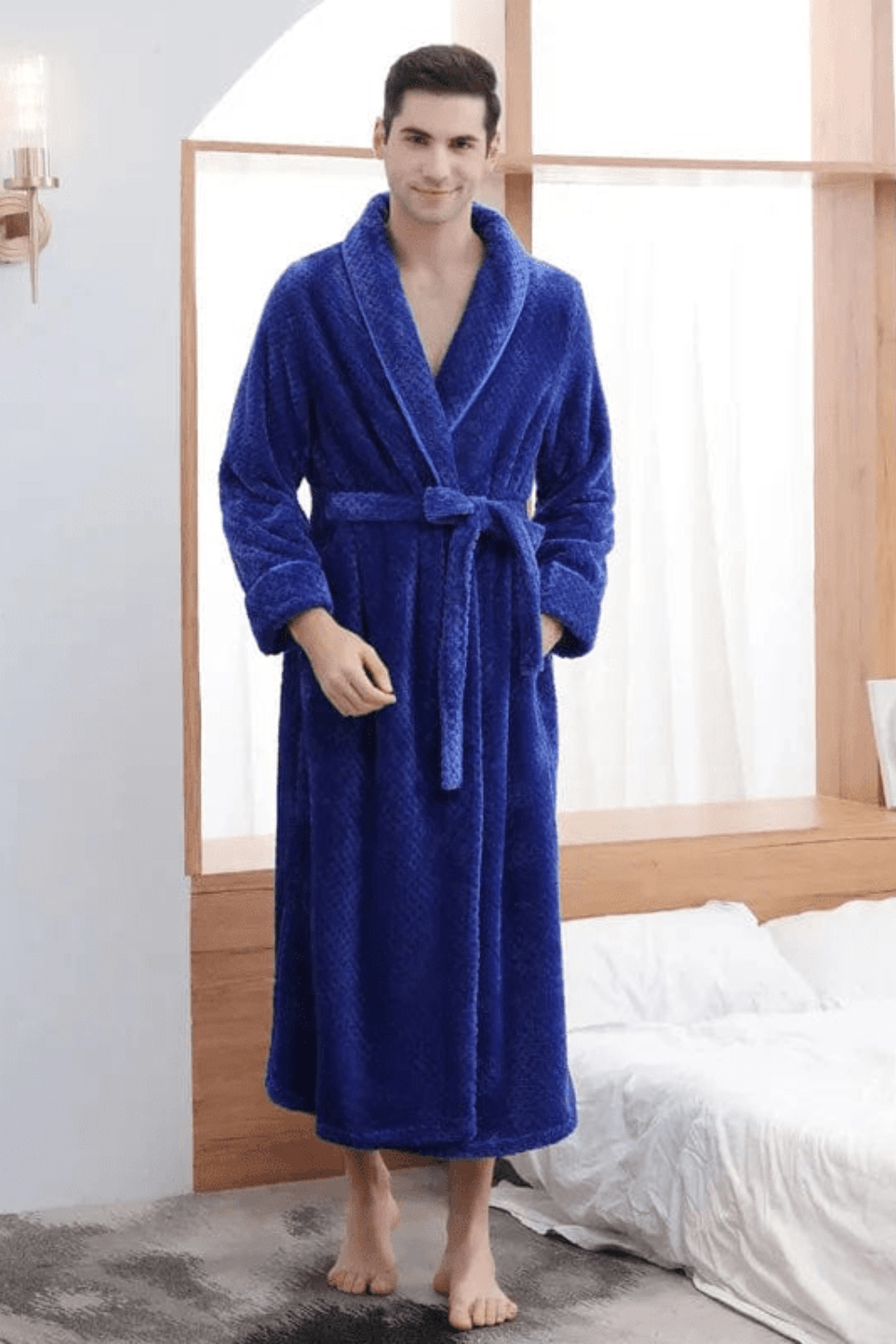 peignoir de chambre homme