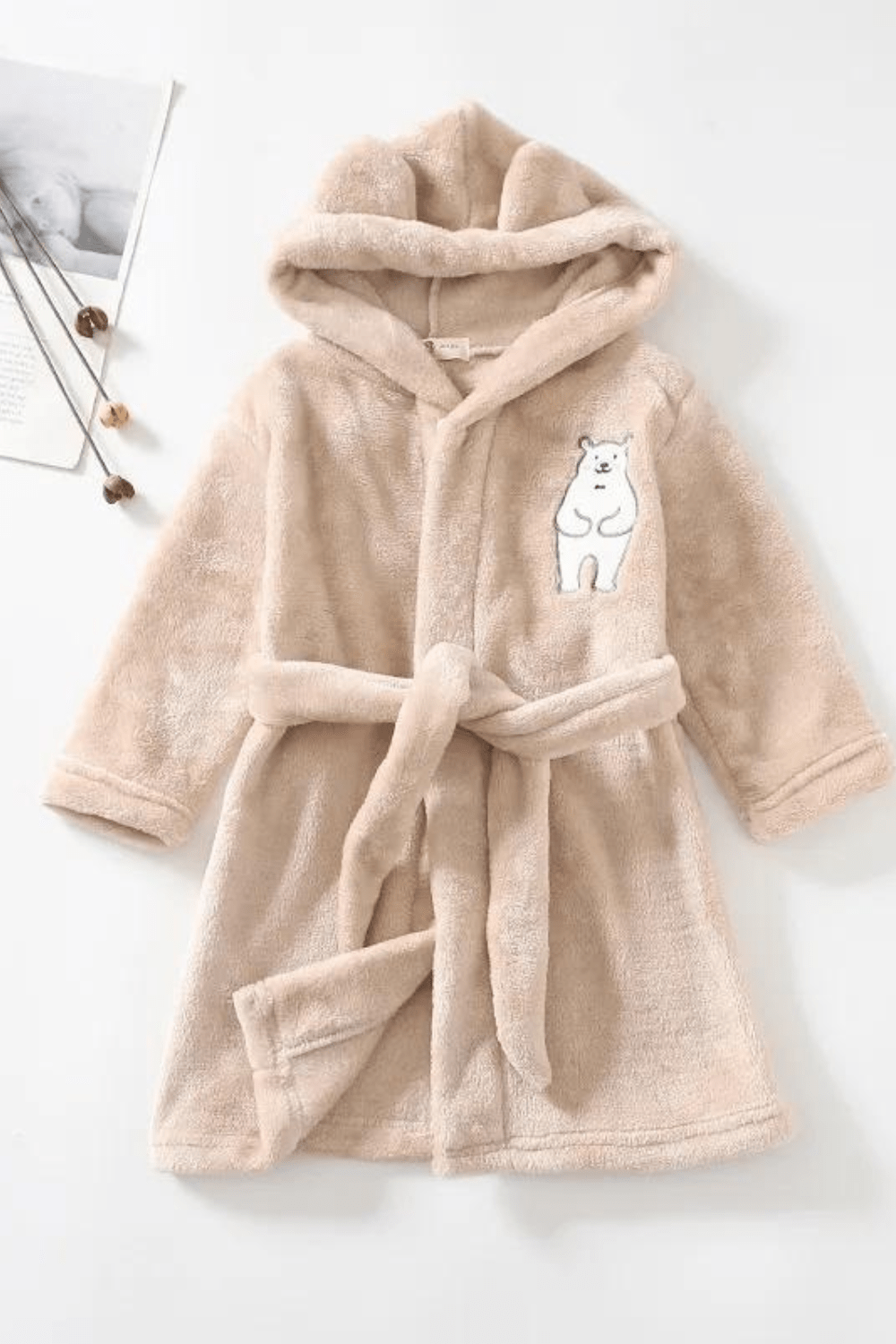 peignoir enfant coton