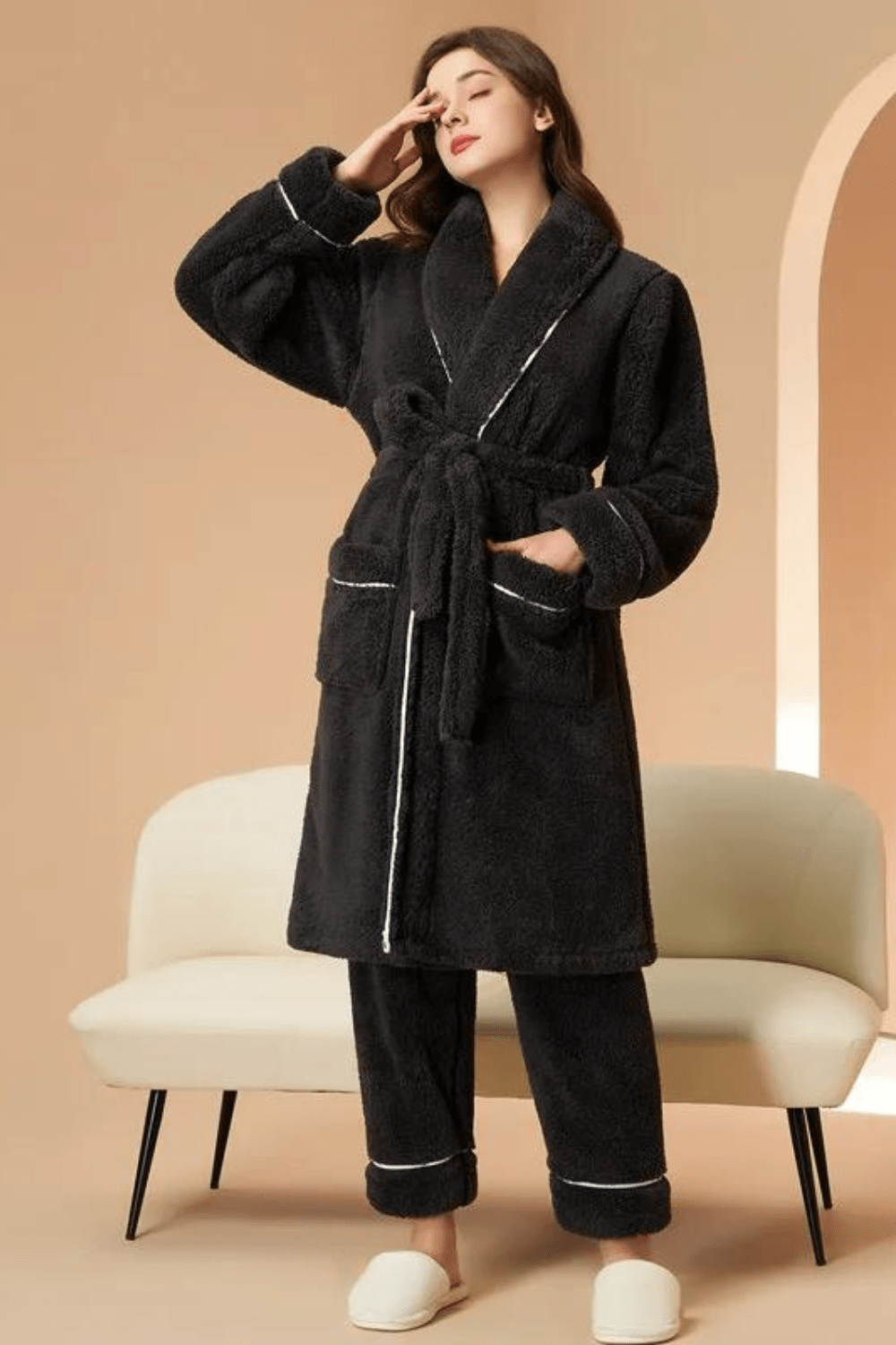 Peignoir de Bain en Eponge La Maison du Peignoir