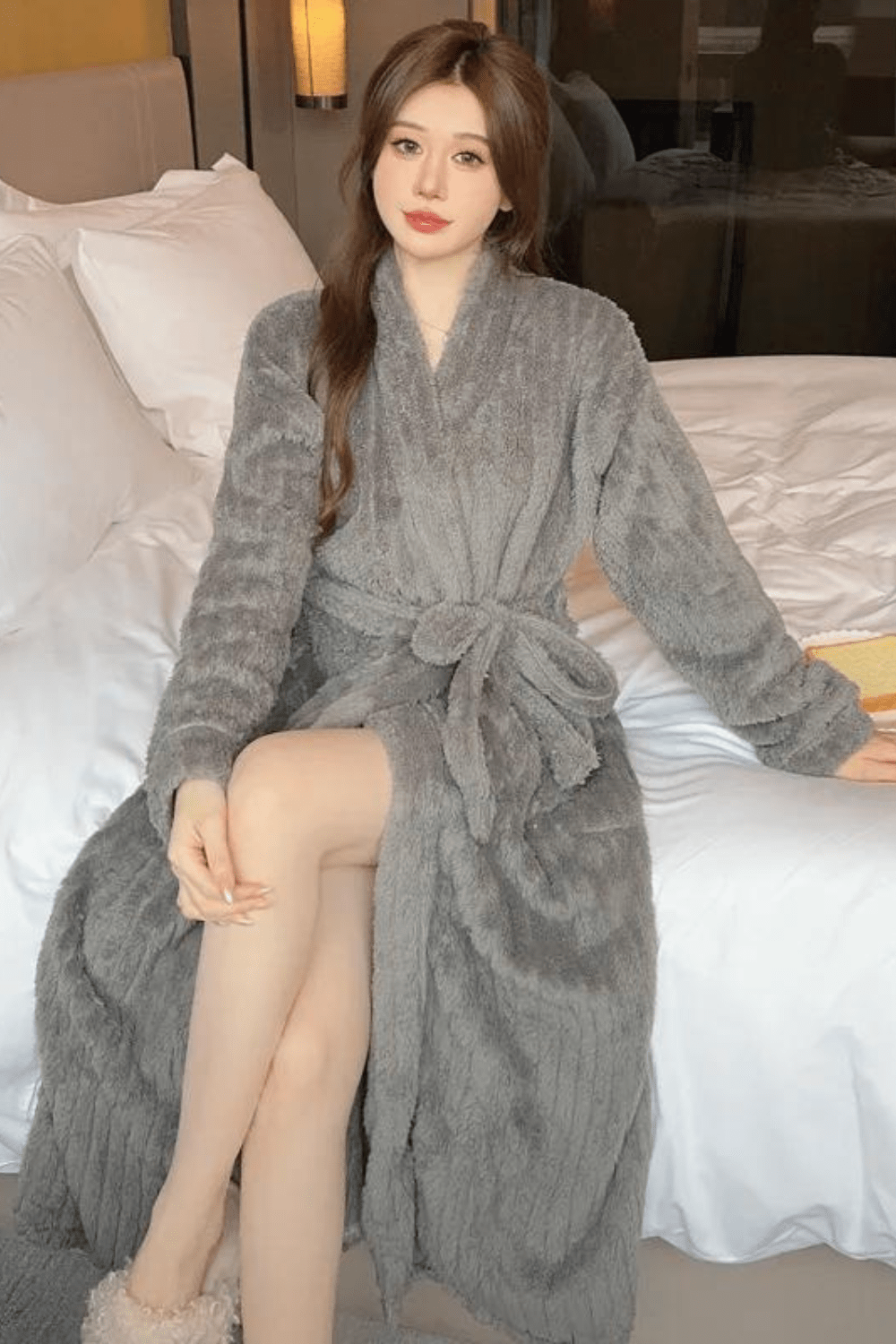 peignoir femme spa