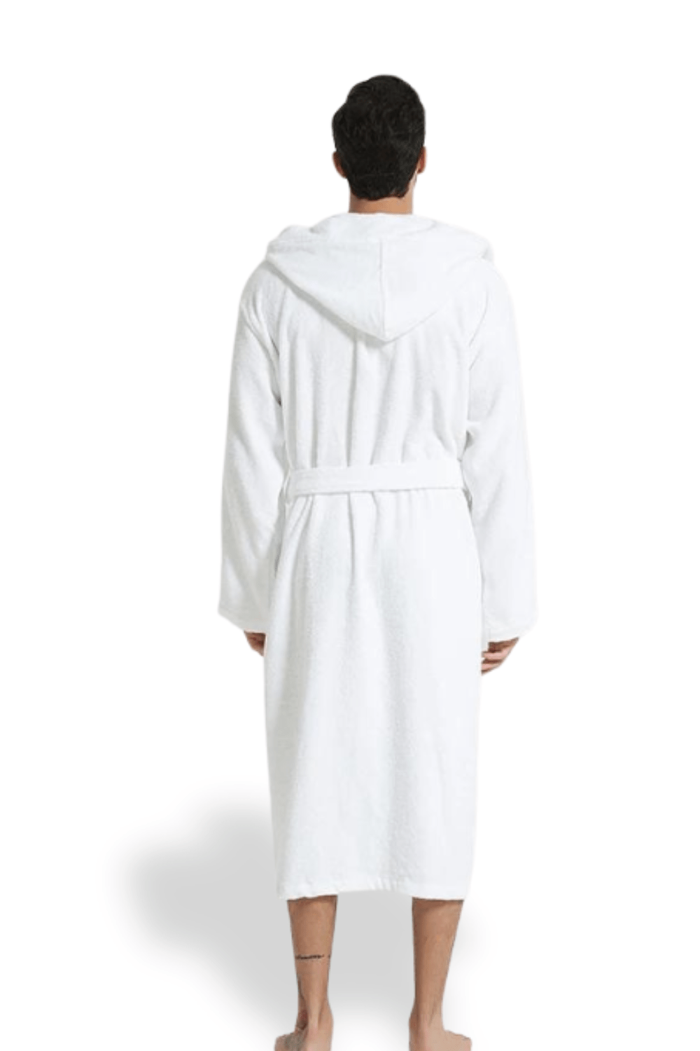 peignoir homme capuche coton
