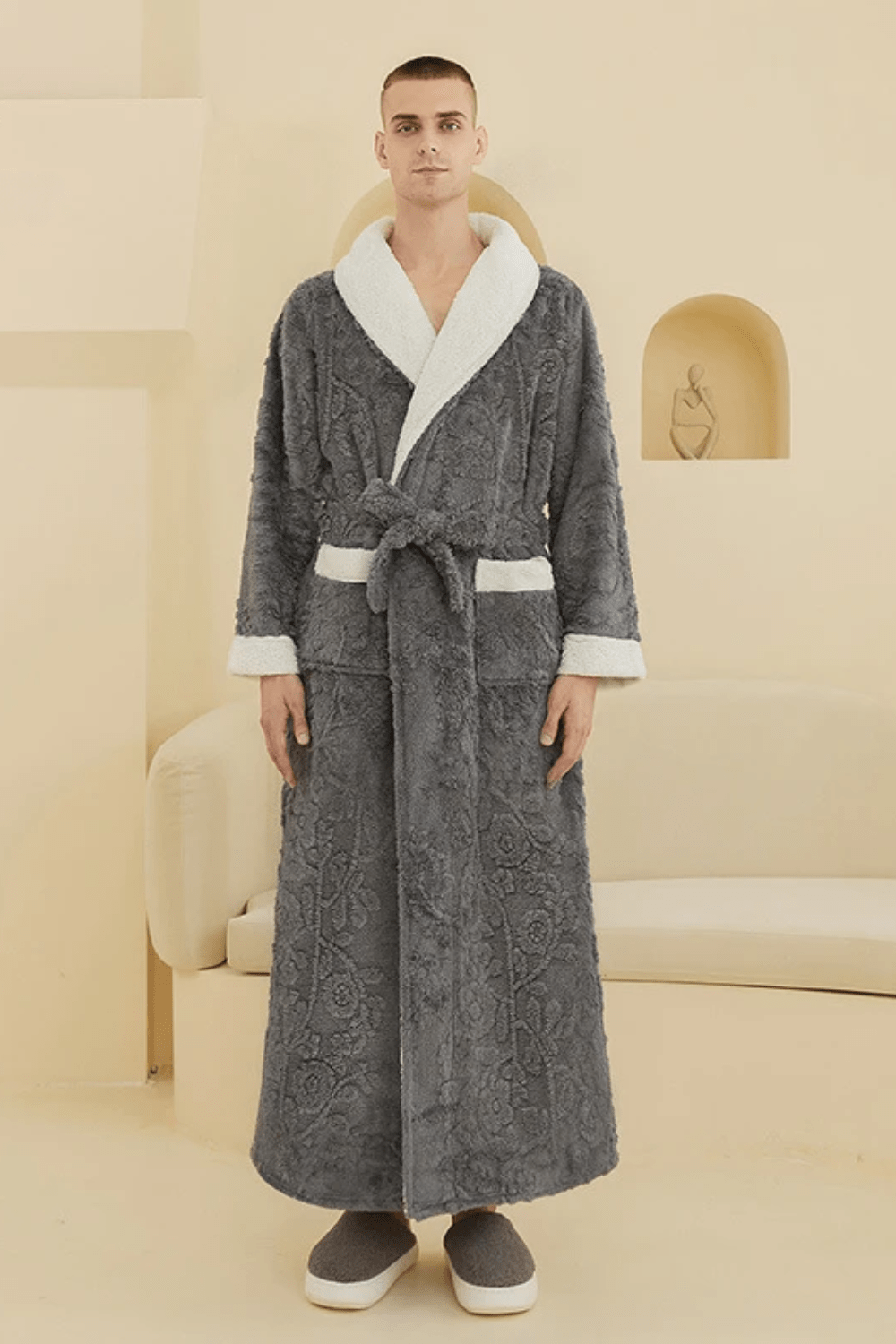 Peignoir | Hôtel Luxe Gris / 3XL