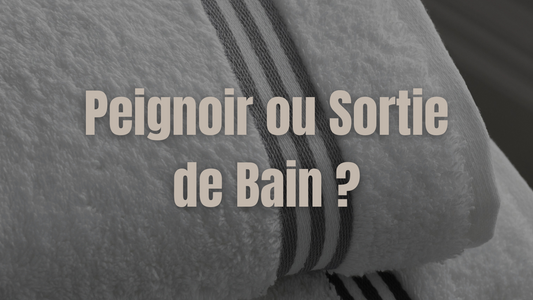Peignoir ou Sortie de Bain