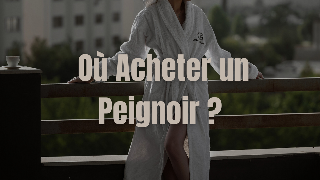 ou acheter un peignoir