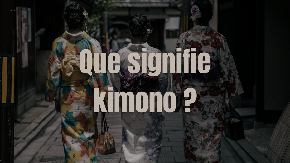 Le Guide : Que signifie kimono ?