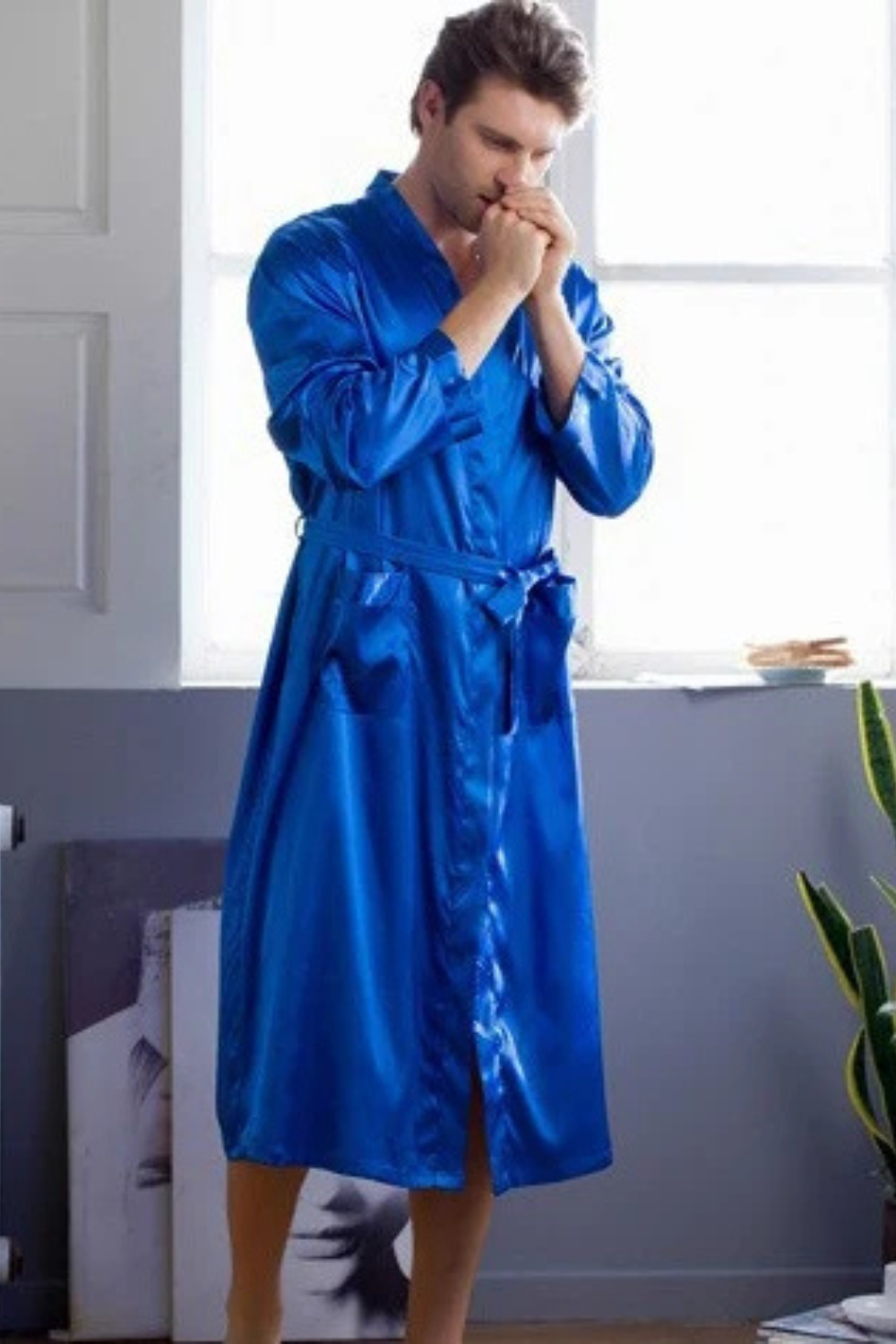 Peignoir Homme | Bleu