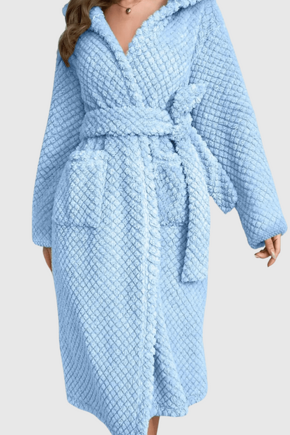 Peignoir Femme | Eponge à Capuche