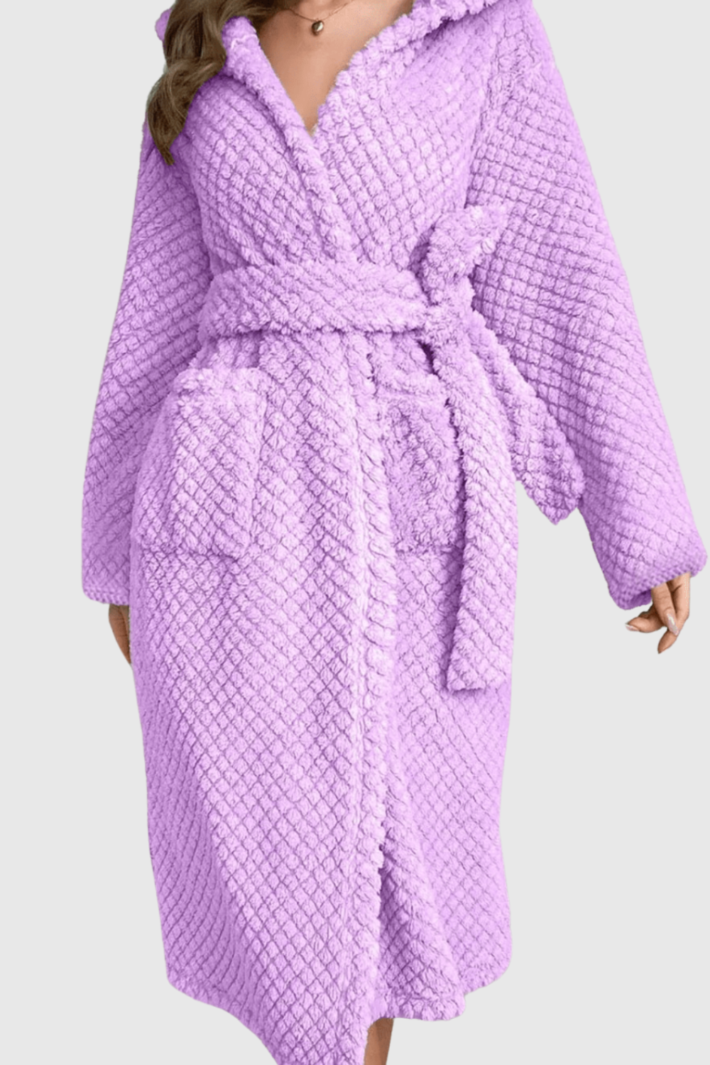 Peignoir Femme | Eponge à Capuche