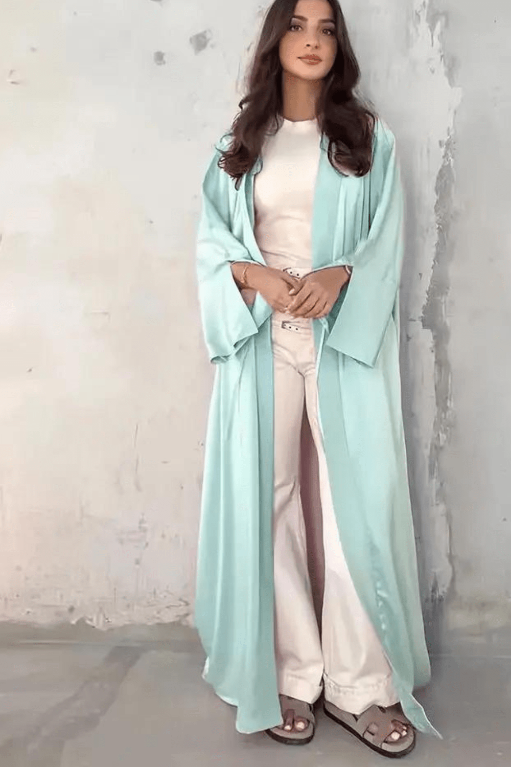 kimono abaya femme