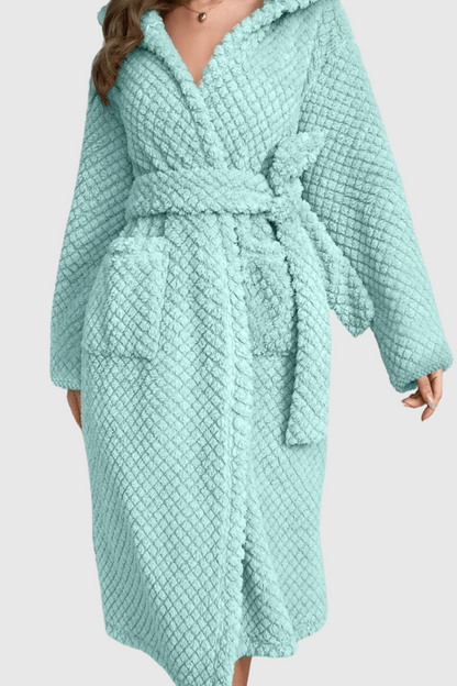 Peignoir Femme | Eponge à Capuche