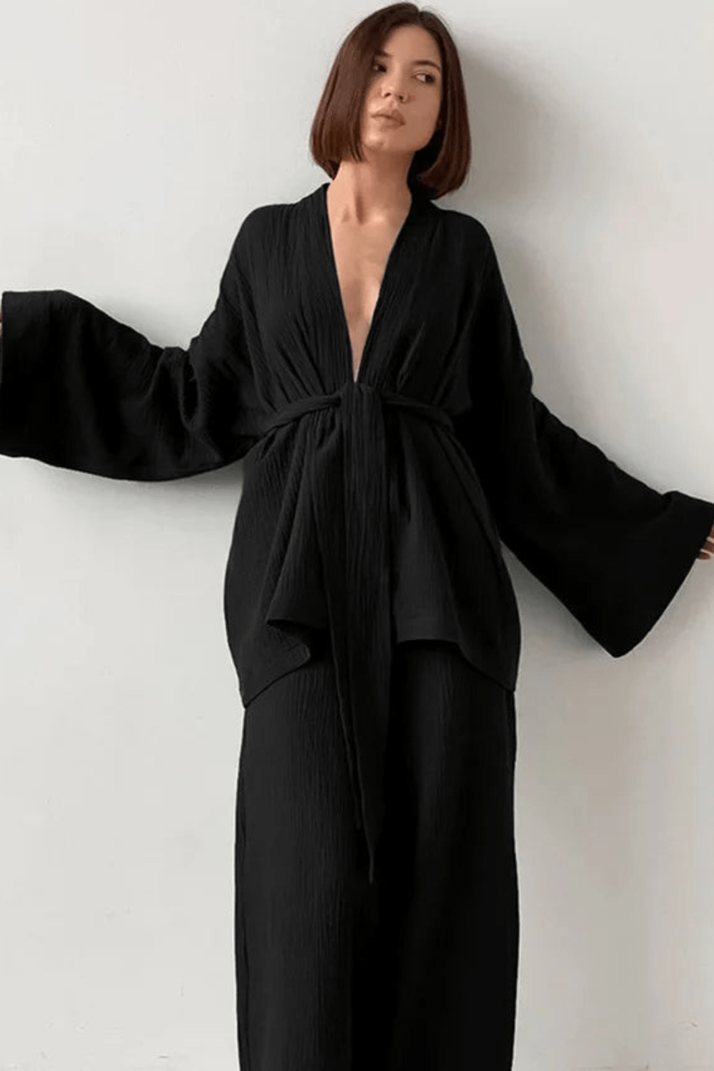 ensemble kimono femme