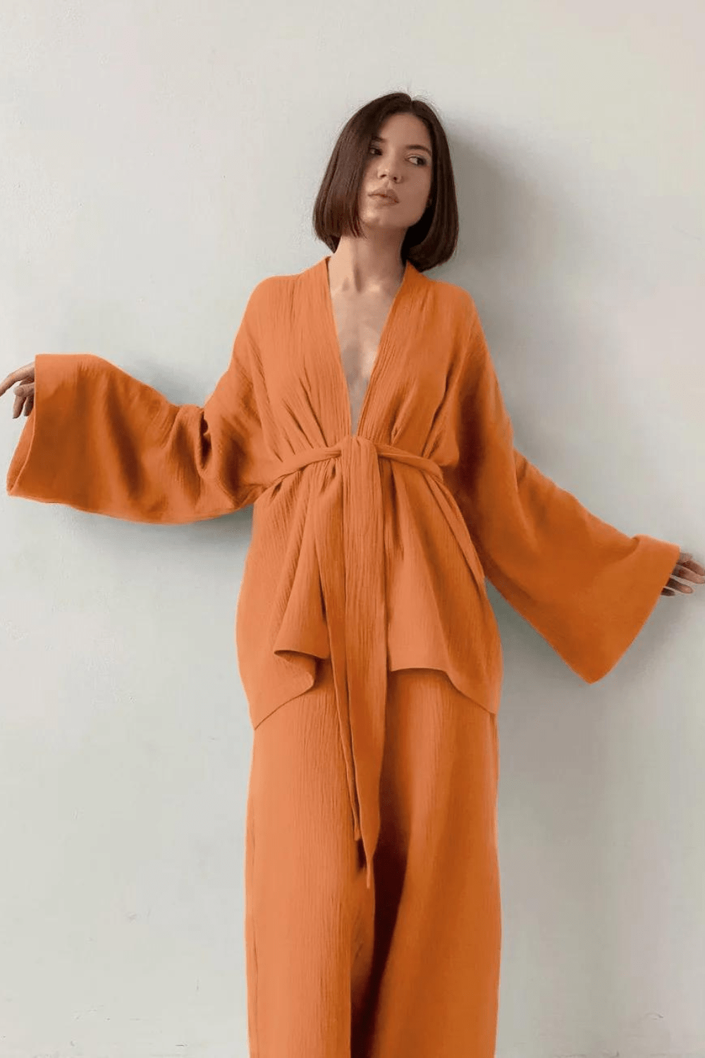 ensemble kimono femme