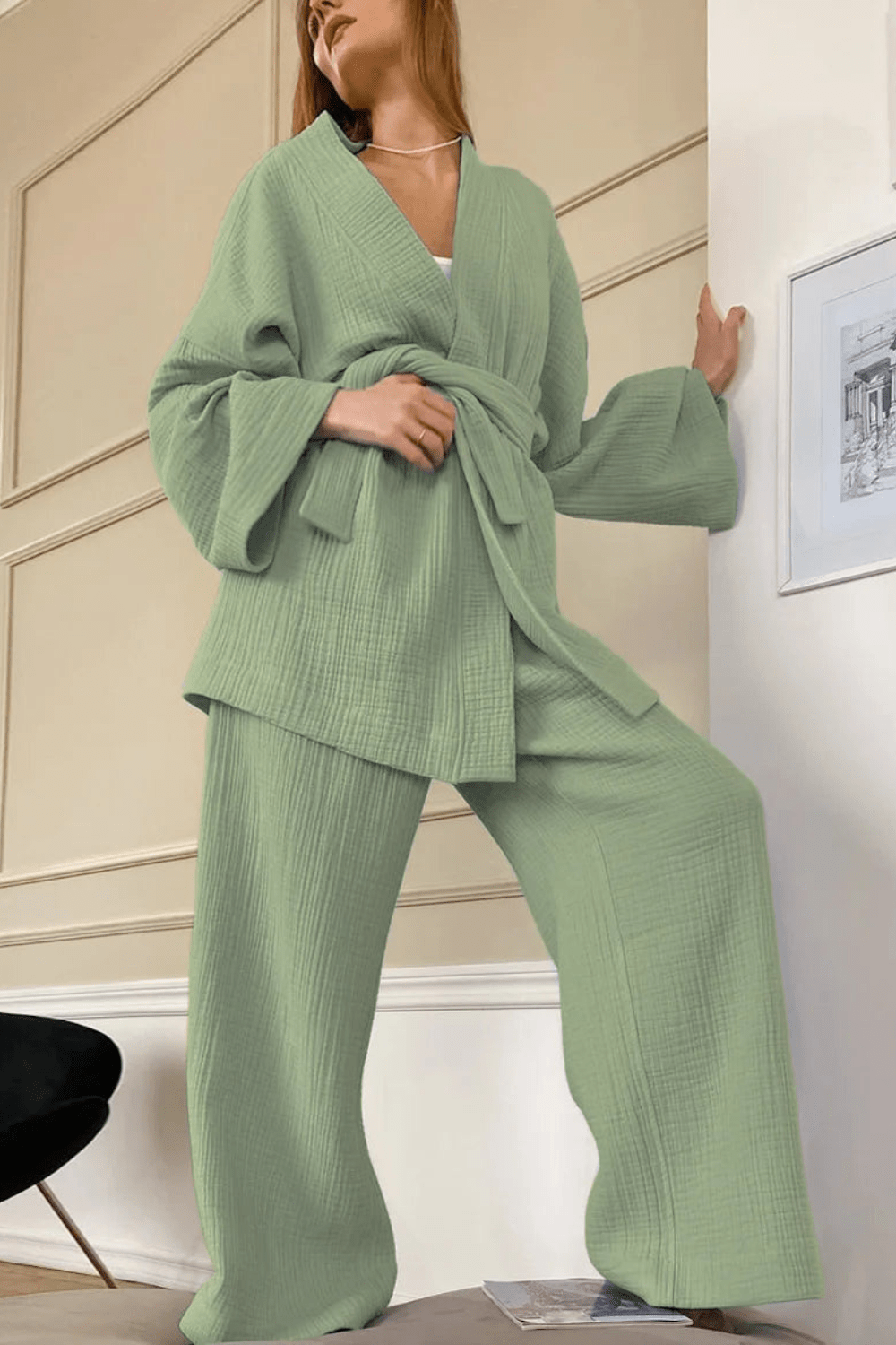 ensemble kimono femme