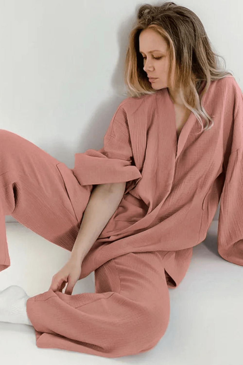ensemble kimono femme