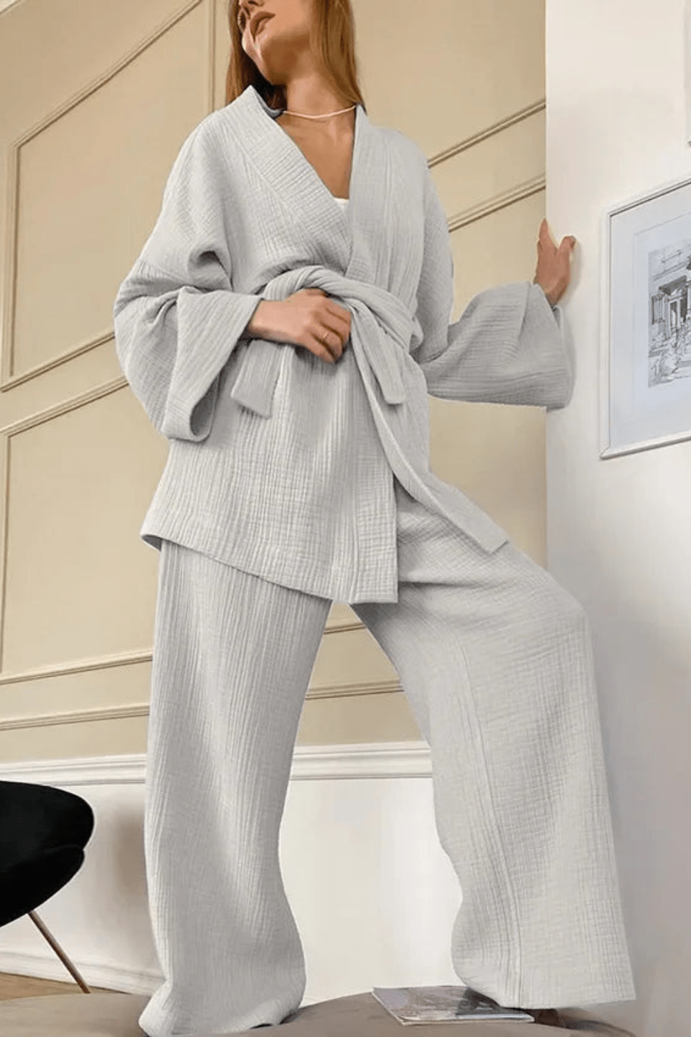 ensemble kimono femme