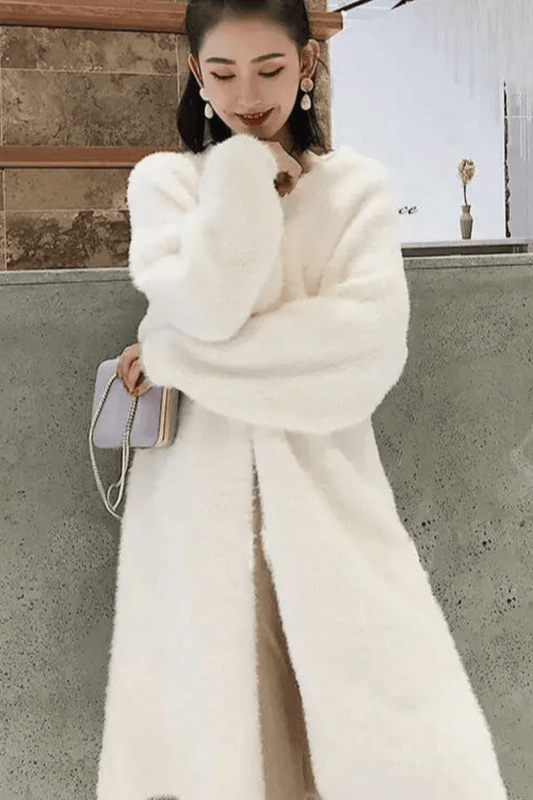 Kimono Femme | Hiver Blanc / 3XL