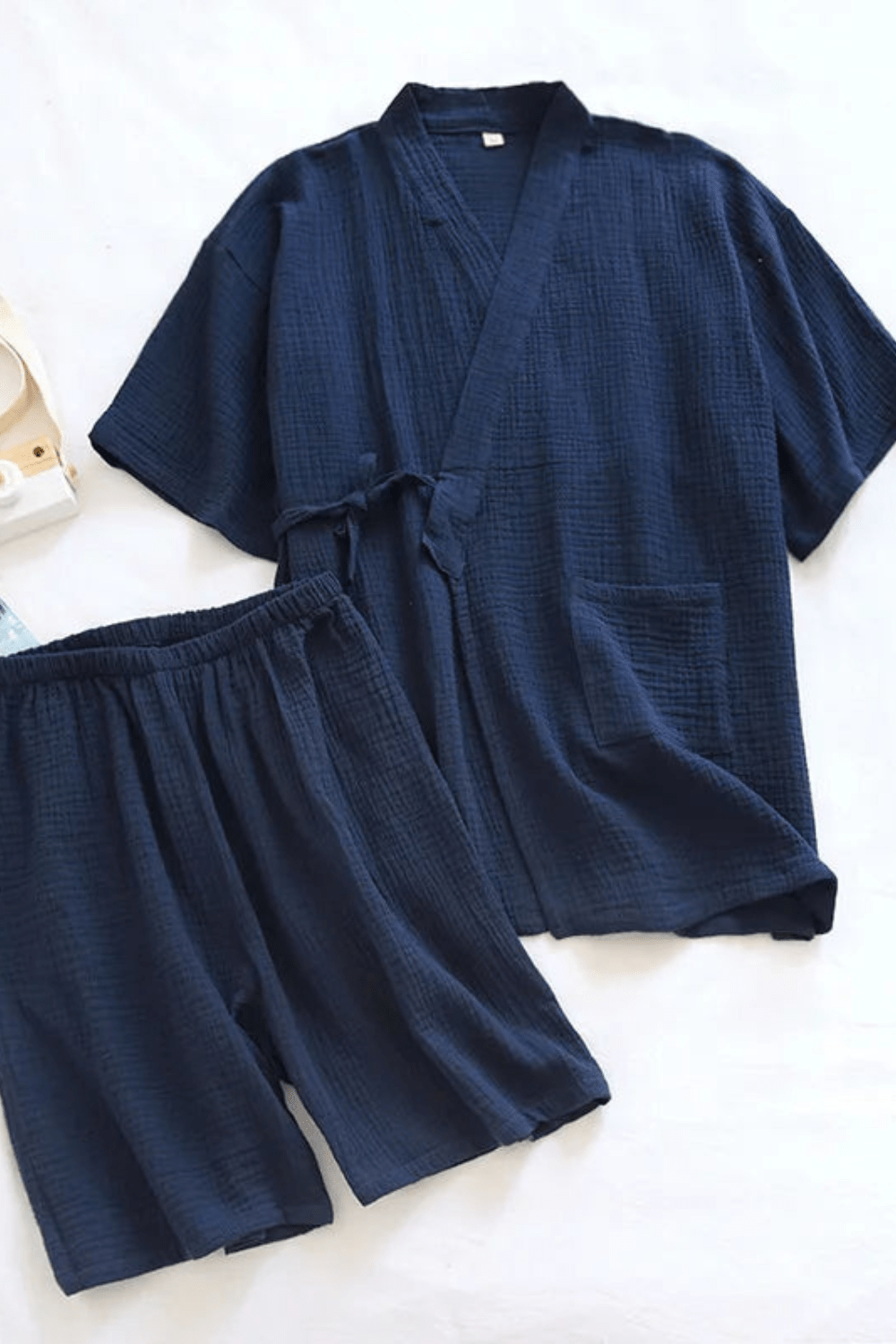 Kimono Homme | Pyjama Bleu marine / XL