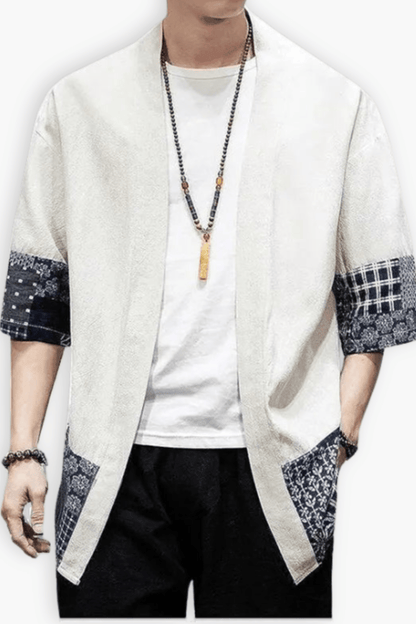 Kimono | Jacket Blanc / 5XL