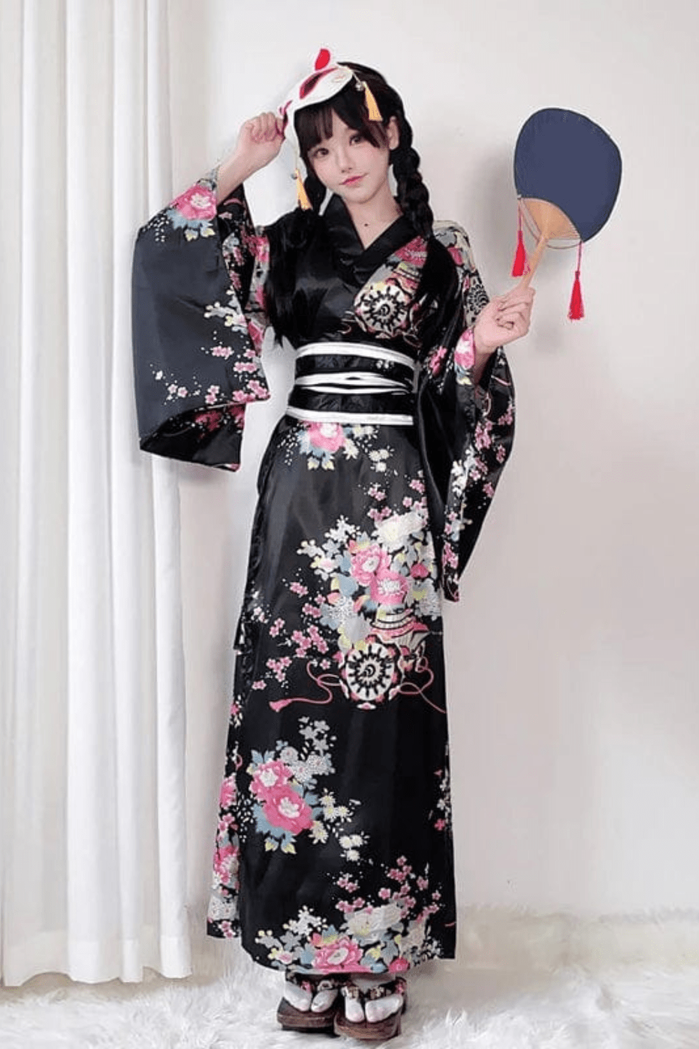 kimono japonais femme traditionnel