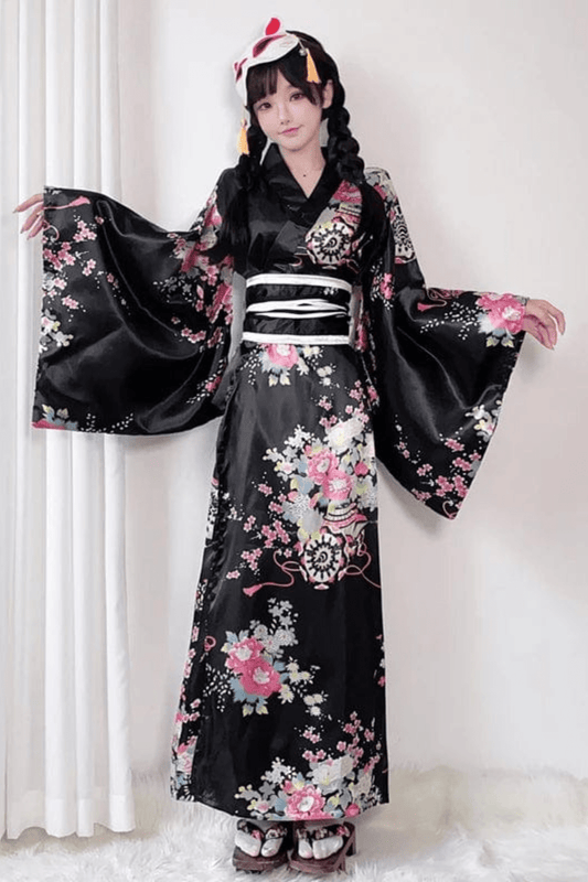 kimono japonais femme traditionnel