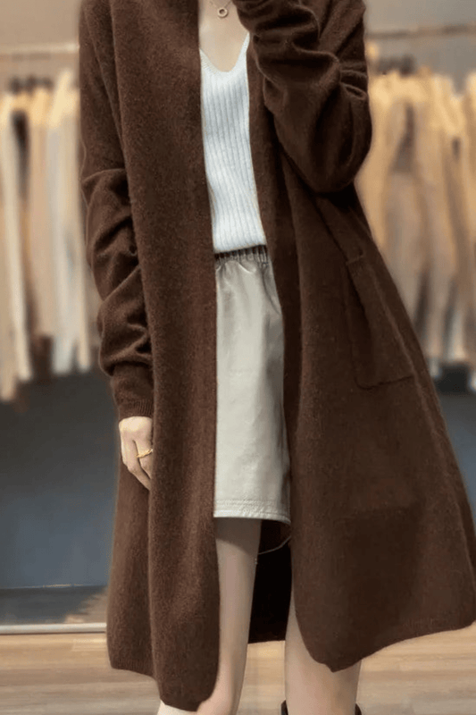 Kimono | Laine Marron / Taille unique