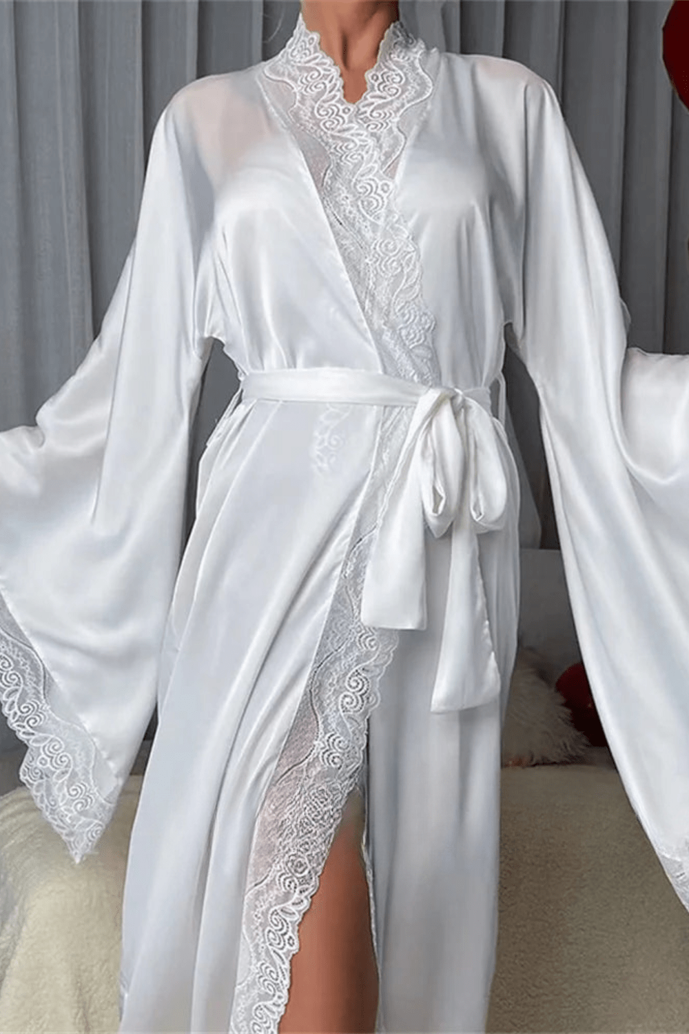 Kimono Mariage | Blanc Blanc / L