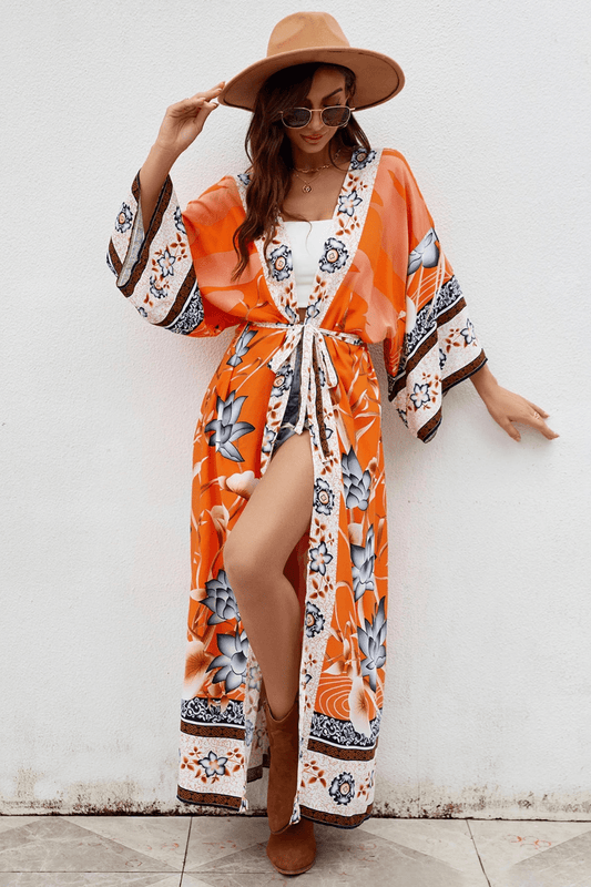 Kimono | Orange Orange / Taille unique