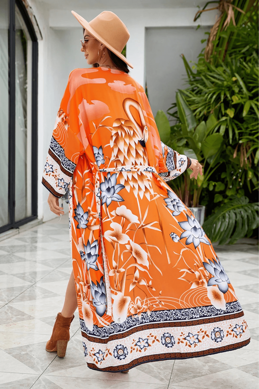 Kimono | Orange Orange / Taille unique
