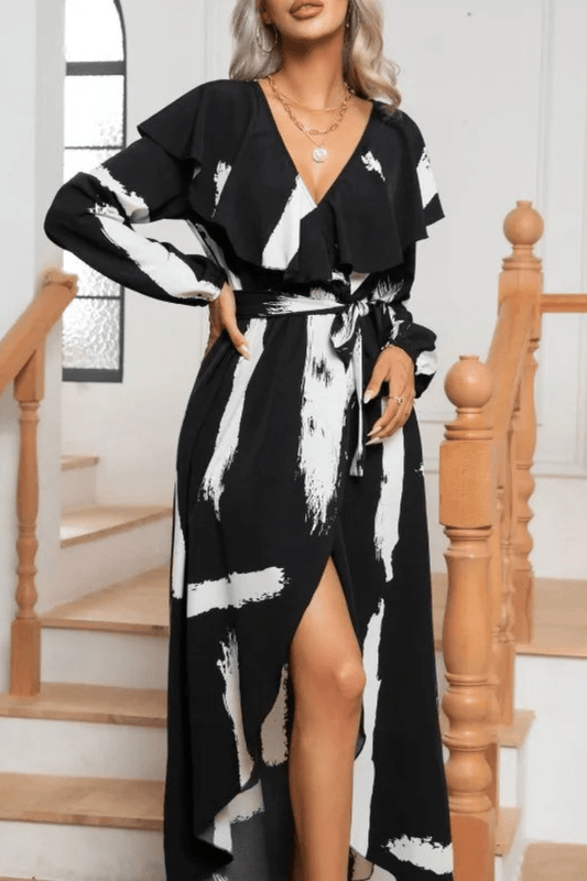 Kimono Robe | Manche Noir / XL
