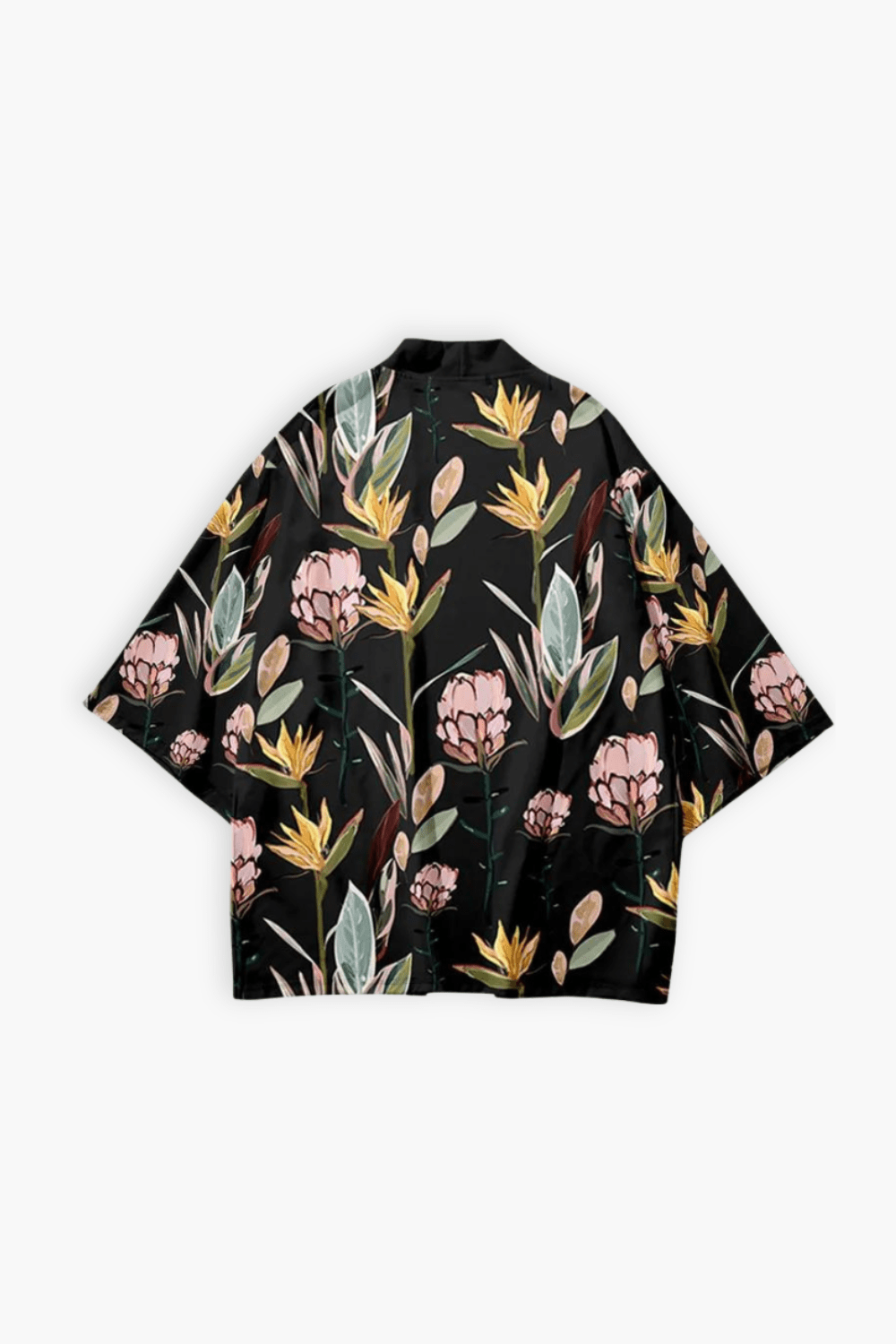 kimono satin homme