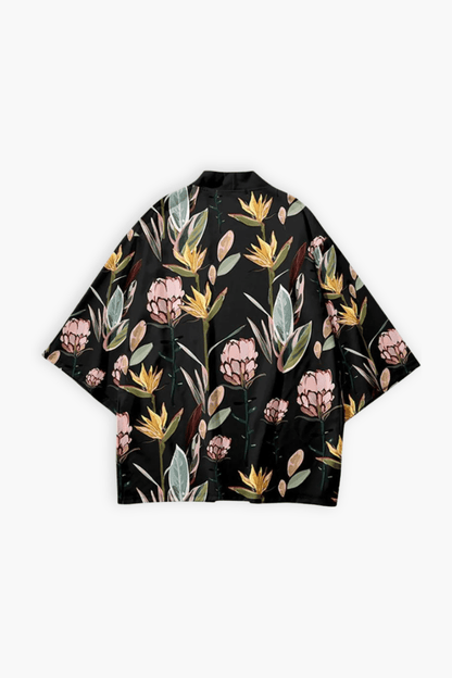 kimono satin homme