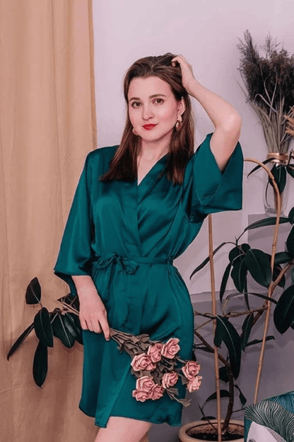 kimono satine