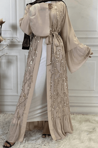 Kimono | Strass Beige / XXL