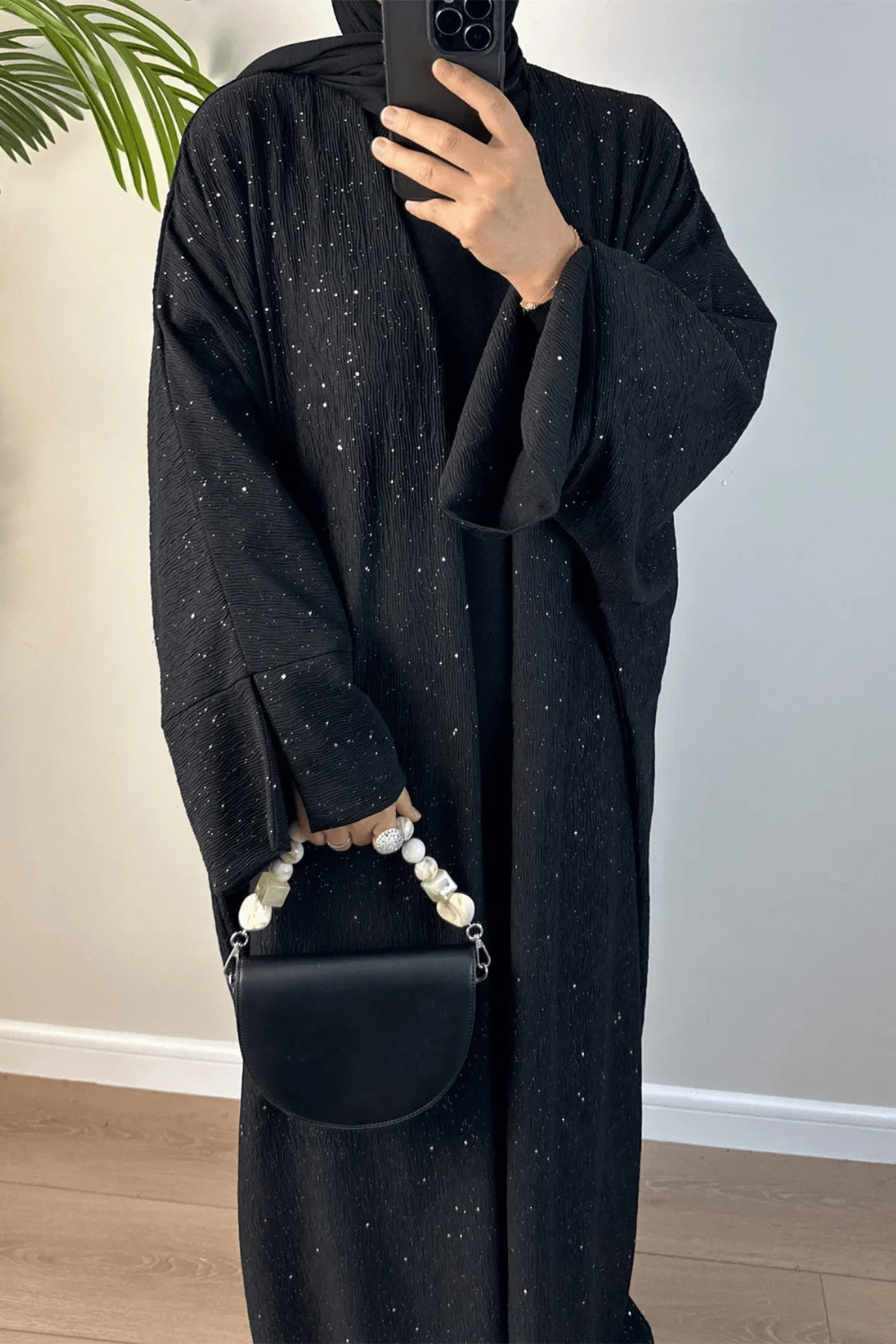 Kimono | Voilée Noir / XXL