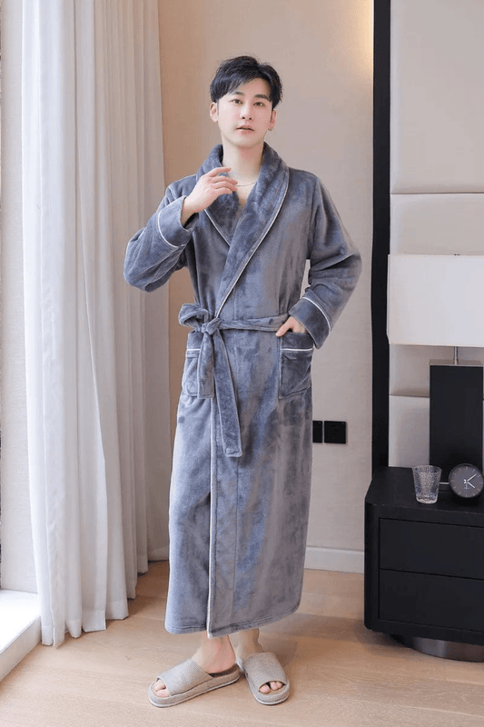 peignoir de bain coton homme
