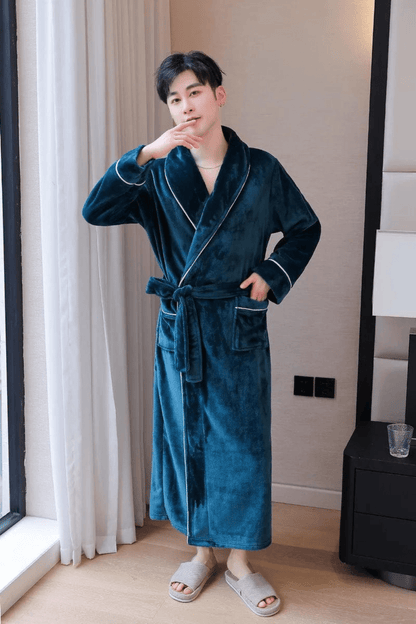 peignoir de bain coton homme