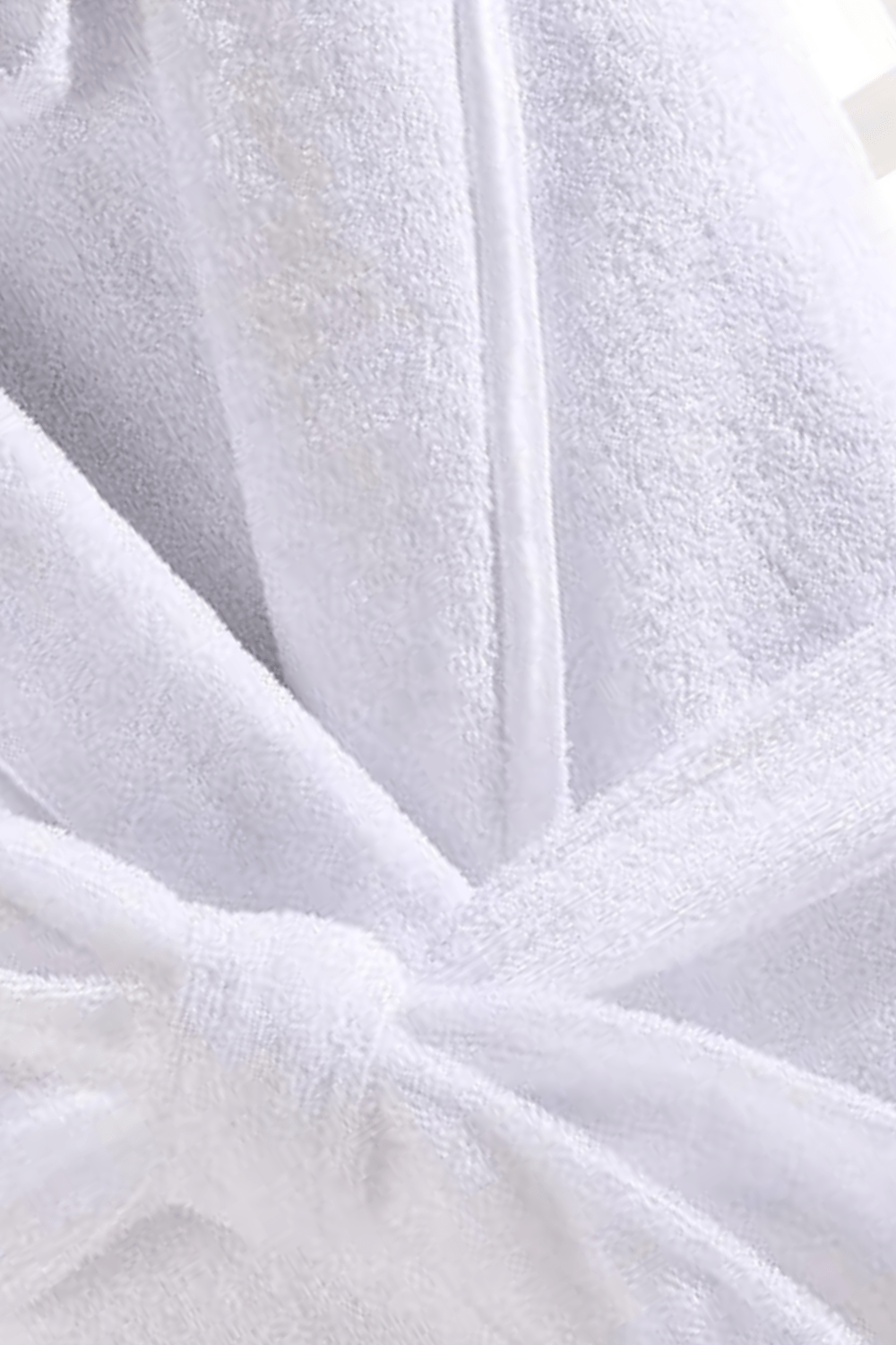 peignoir blanc